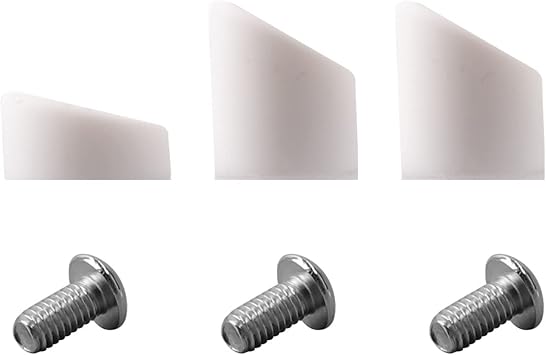 LUNCHS 1Set Scooter Rear Rubber Cap Fit for Xiaomi Fit for M365/Fit for M365 Pro Rear Mudguard Screw Rubber Cap Screw Plug Cover Electric ScooterColorWA