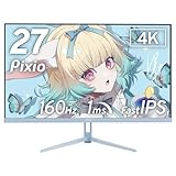 Pixio PX27U Wave Pastel Blue ゲーミングモニター 27インチ 160Hz 4K Fast IPS パステルブルー