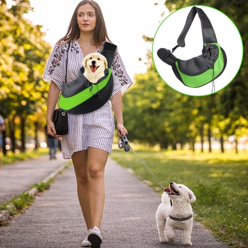 Hundetragetasche Hunderucksack: Tragetasche Hund Einstellbar Hundetragetasche bis 6kg, Hundetasche für kleine Hunde und Katzen Atmungsaktiv Mesh Katzenrucksack für Spaziergang Aktivitäten im Freien