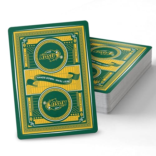 Image of YouTheFan NCAA Officially-Licensed Playing Cards - Original Artwork on All face Cards and Jokers - Team's Official Colors - Quality Linen Texture - Designed in The USA