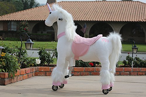 image for Medallion - My Pony Ride On Real Walking Horse for Children 5 to 12 Ye
