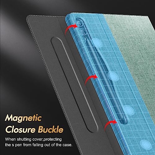 Housse Samsung Galaxy Tab S10+ Plus Support Multi-Angles et Veille Auto - 2