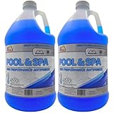 EZ Pools Antifreeze for Pool & Spa – 2 Gallon Non-Toxic Winterizing Formula with Step-by-Step Guide