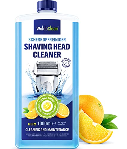 Nettoyant de rasoir pour cartouche, compatible avec les rasoirs électriques Braun, 1000 ml pour 5 à 6 recharges
