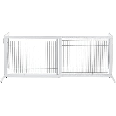 richell freestanding pet gate large