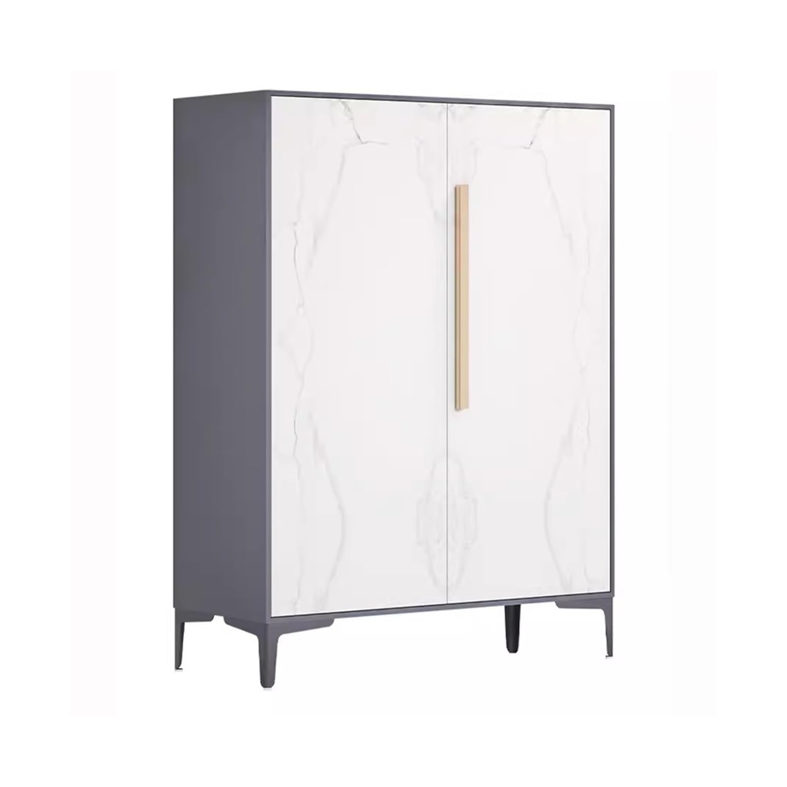 SaryEdge Outdoor Storage Shed Outdoor Doorstep Household Large Capacity Storage Cabinet Outside Tools Cabinet,
