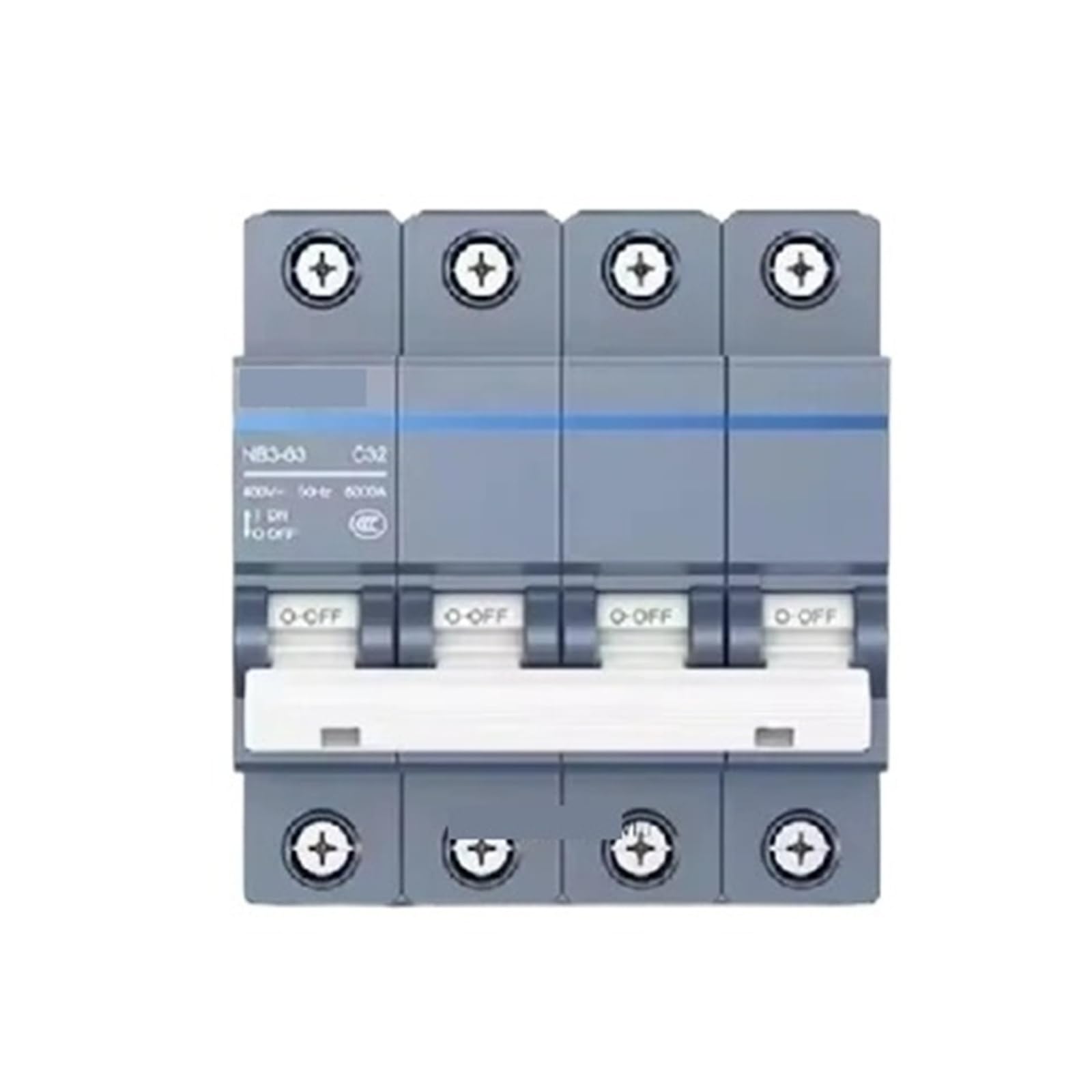 Disjoncteur miniature 32A triphasé AC 400V pour tableau maison