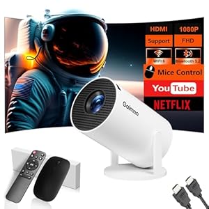 Gaimoo GM200 Mini Beamer 1080P FHD