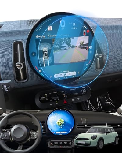 Film protection navigation Mini Cooper S 2024 2025 verre trempé 9H