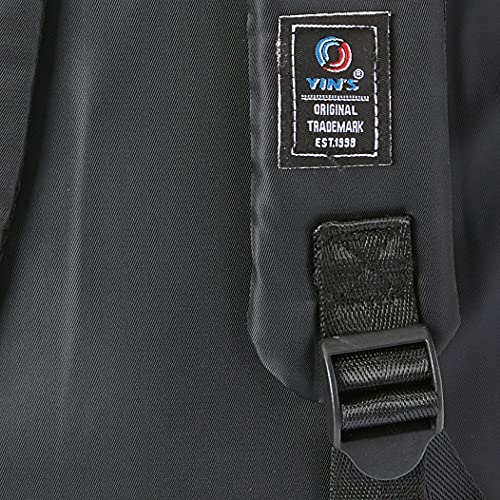 Mochila casual, Poliester, Feminina, Preta