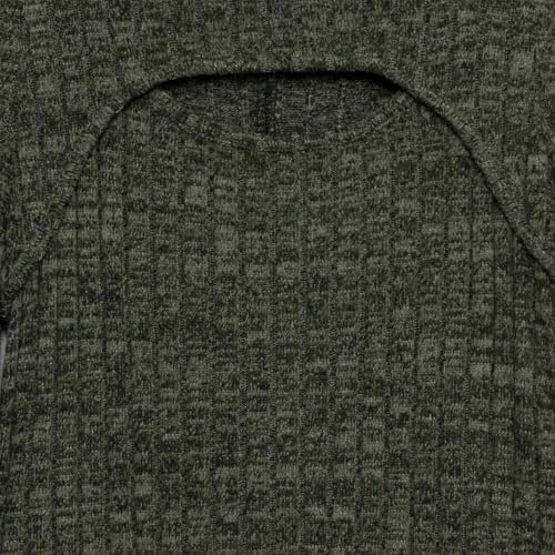 Speechless Girls' Long Sleeve Chunky Sweater Knit Midi Dress3