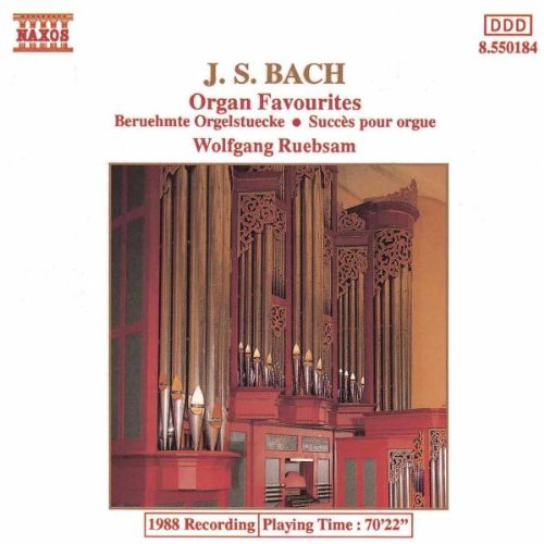 Organ Favourites [Audio CD] Bach and Rubsam
