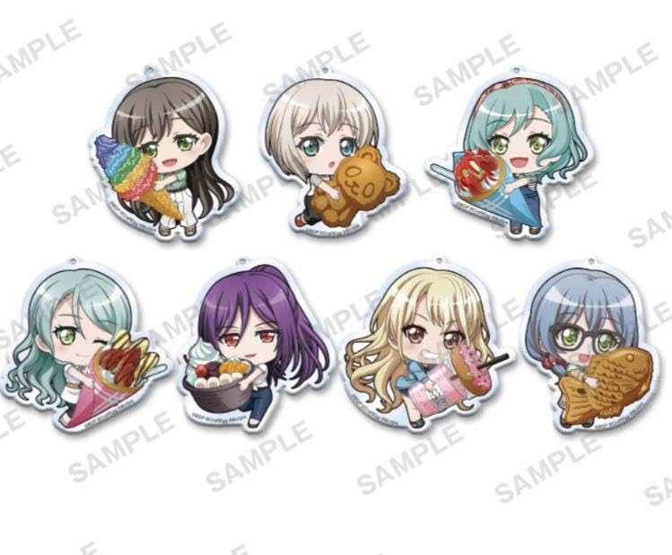 Amazon.co.jp: バンドリ コンプ むぎゅっとアクキー 2021 ご当地ver 