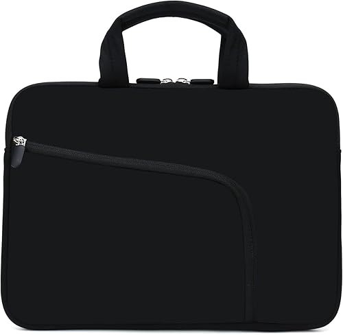 Miniatura 2 de Funda protectora para laptop de 11.6, 12 y 12.1 pulgadas, funda protectora de neopreno, funda para tablet, maletín para cuaderno con asa, bolsillos
