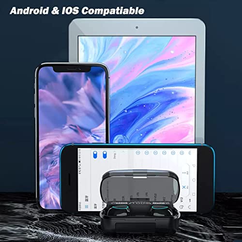 Image of VEROX True Wireless Earbuds with Power Bank Inbuilt Upto 200hrs Play Time Bluetooth 5.1 IPX7 Sweat-Proof Wireless Headphones, Stereo Audio, Touch Control TWS with Fast Charging