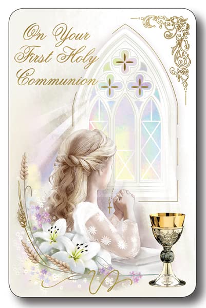 celebrationgiftsforall My Mass Book Remembrance Of First Holy Communion Girls Missal with Prayer Card/Book Mark - Image 2