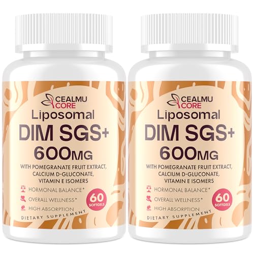 CEALMU CORE Liposomal DIM SGS Supplement 2 Pack- Estrogen Supplements