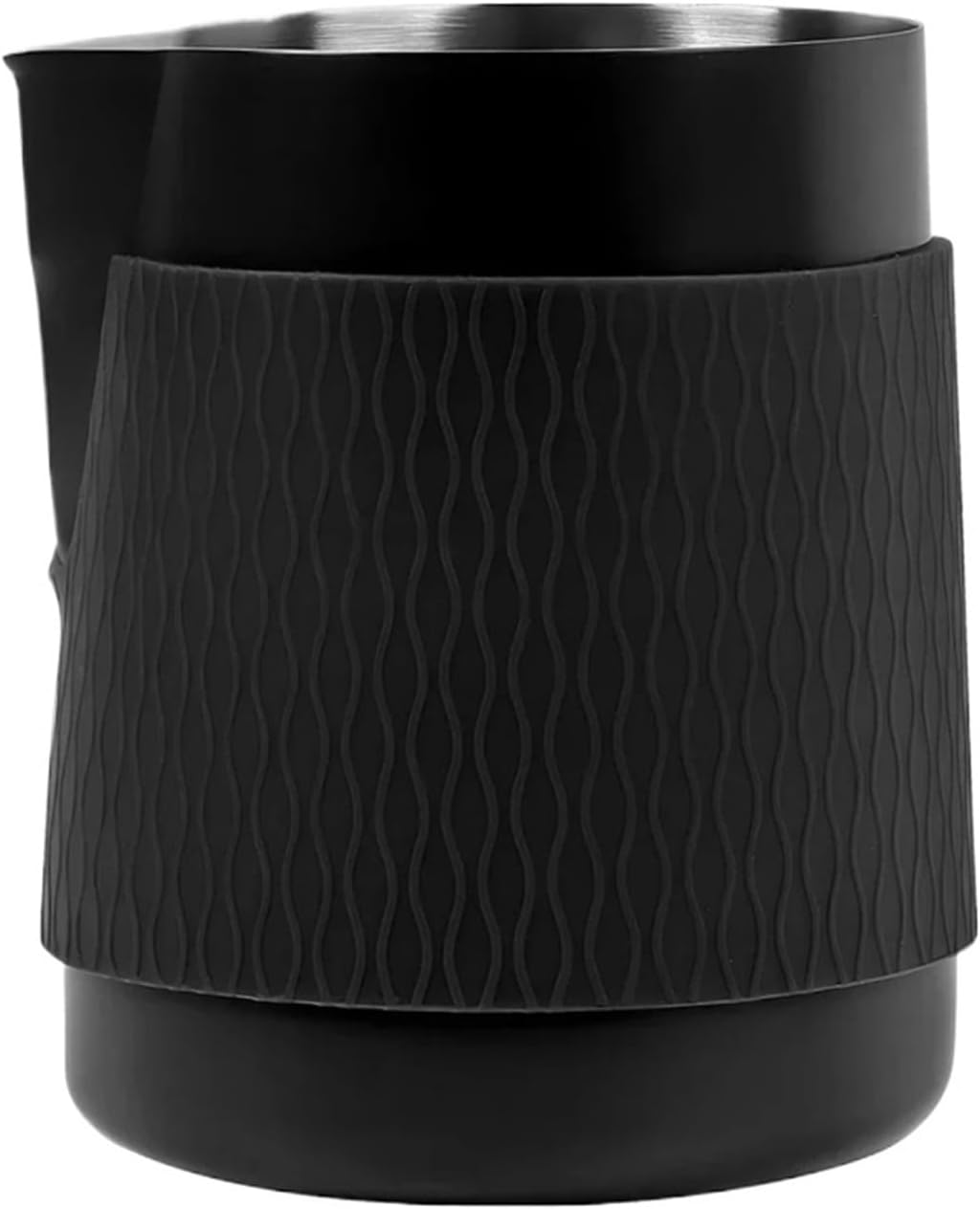 Espresso Milk Pitcher V3, 500ml Frothing Jug Without Handle(Dark Khaki)