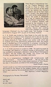 Paperback Orghast at Persepolis Book