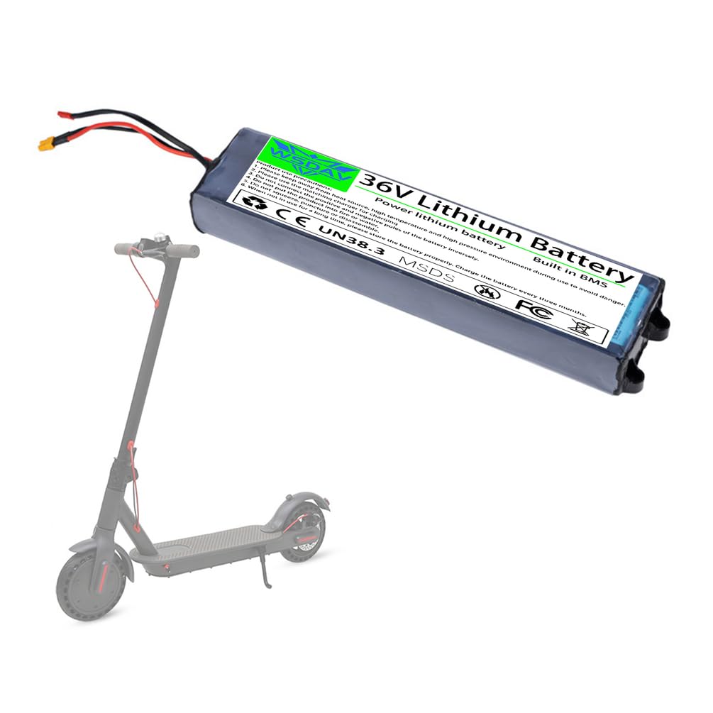 Batterie pour Scooter 36 Volts, Batterie au Lithium 36 V,36v7.8ah