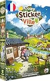 Asmodee Cozy Stickerville - Unexpected Games - Juego narrativo cooperativo Legacy a Partir de 8 años - Personalizable - Versión en francés