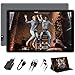 FACETEL Tablette Tactile 10 Pouces Android 10 Tablettes Octa-Core 4Go RAM 64Go ROM(TF 128Go), WIFI丨Caméra 5MP+8MP丨Bluetooth丨Type-C丨GMS Certified丨 Batterie 8000mAh丨Tablette avec Étui - Gris