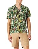 Hemd Springfield Herren T-Shirt mit ethnischem Aufdruck Hemd, bunt, S