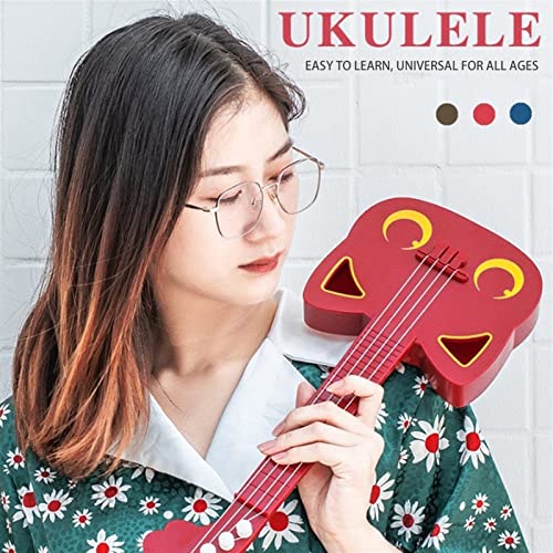 Ukulele Cute Cat Shape Guitar Beginner Concert Children Musical Instrument Ukulele Children Gift Easy to Learn Guitar (Color : Blue) (Green) - Les Beatles, Paul McCartney, John Lennon, RIngo Starr, George Harrison Ukulele Cute Cat Shape Guitar Beginner Concert Children Musical Instrument Ukulele Children Gift Easy to Learn Guitar (Color : Blue) (Green) – Image 6