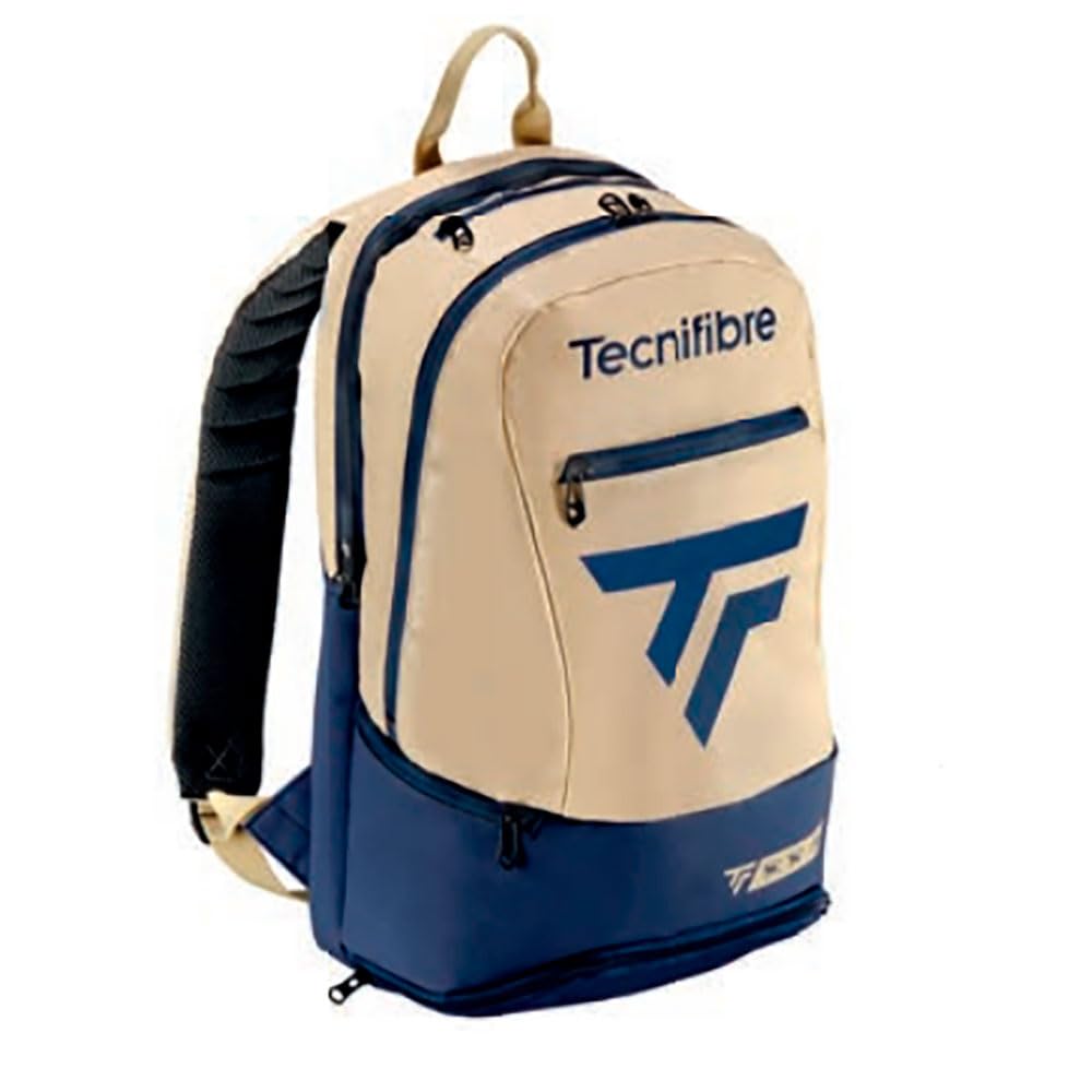 Tecnifibre Tour Endurance Backpack Racket Sports Bag Navy/Beige