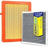 SERVKITOUR Engine Cabin Air Filter Set for Equinox/Terrain (2018-2026)