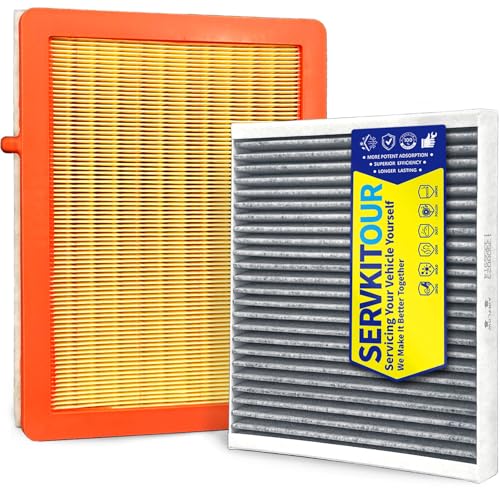 SERVKITOUR Engine Cabin Air Filter Set for Equinox-Terrain (2018-2026)