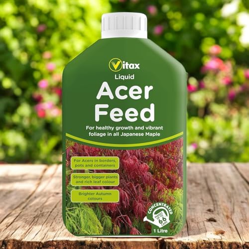 Vitax Acer Feed Liquid Plant Food - Balanced Nutrient Mix for Japanese Maples & Acers in Borders, Pots & Containers- Promotes Vibrant Foliage & Strong Growth Makes 66 Watering Cans - 1L Concentrated - Image 5