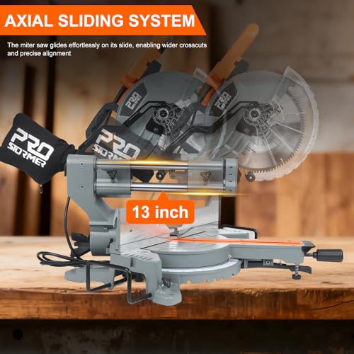 Prostormer 10-Inch Sliding Compound Miter Saw