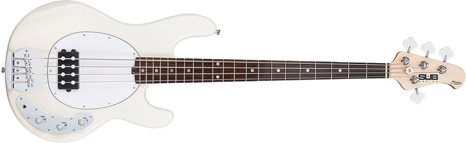 Amazon | Sterling By Musicman SUB STINGRAY RAY4 VINTAGE CREAM
