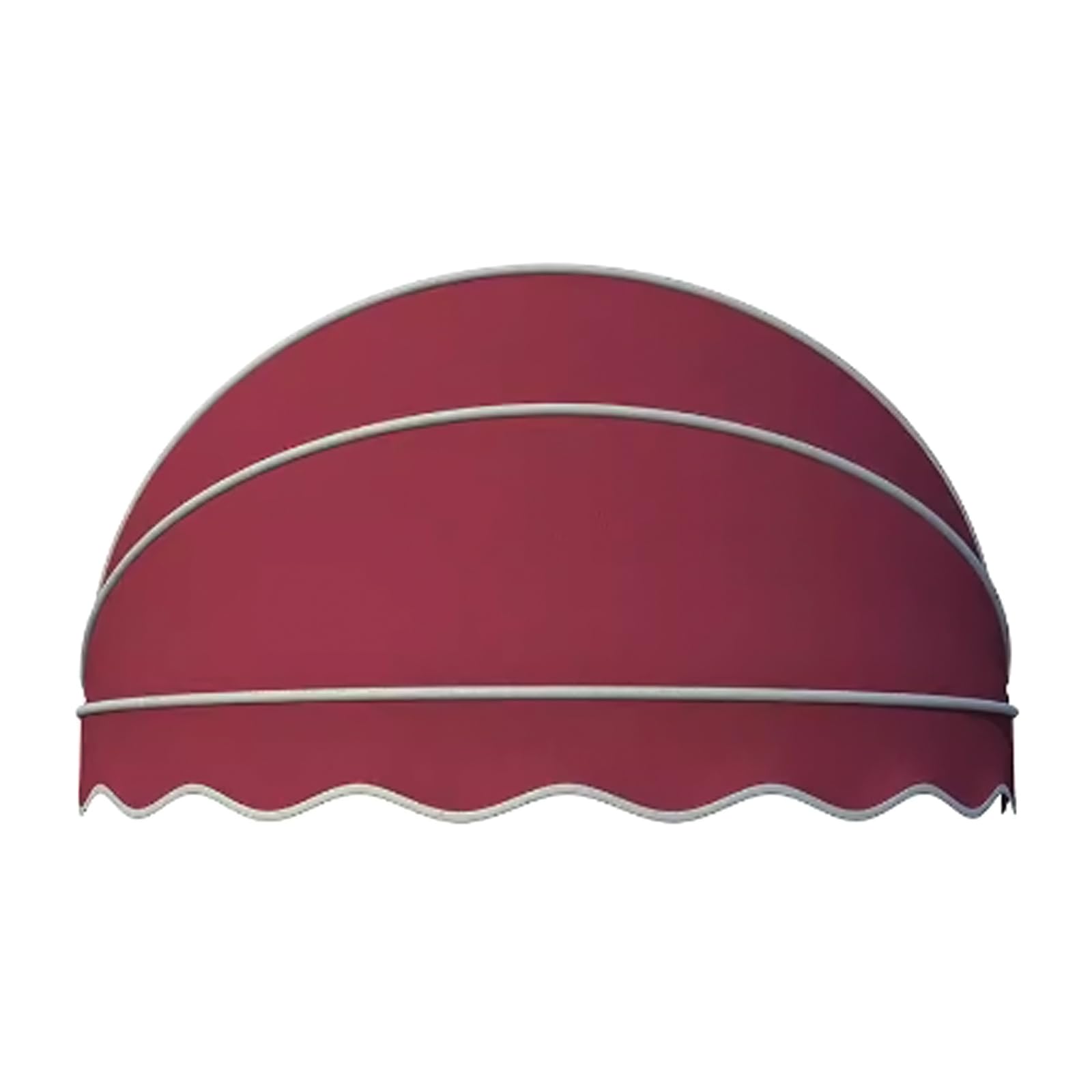 Toldo plegable para exteriores con protección UV para balcón y puerta, tienda de campaña impermeable con accesorios (150 cm / 59in, rojo)