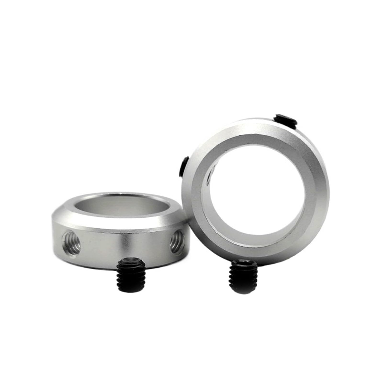 1Pcs Bague de retenue Type de vis d'arrêt Bague de retenue localisateur de retenue d'arbre en Alliage d'aluminium avec vis(50x70x22)