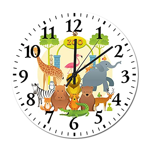 10 Best Animals Nursery Clocks October of 2022 BabyStuffLab