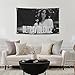 Lana del Singer Rey Flag Tapestry Music Album Cover Tapestry Wall Hanging Room Flags with 4 Brass Grommets Dorm Backdrop Wall Art Aesthetic Home Decor (3x5 FT)