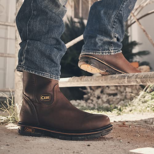 CEBU Men's Comfort Work Boots - 10 Inch4