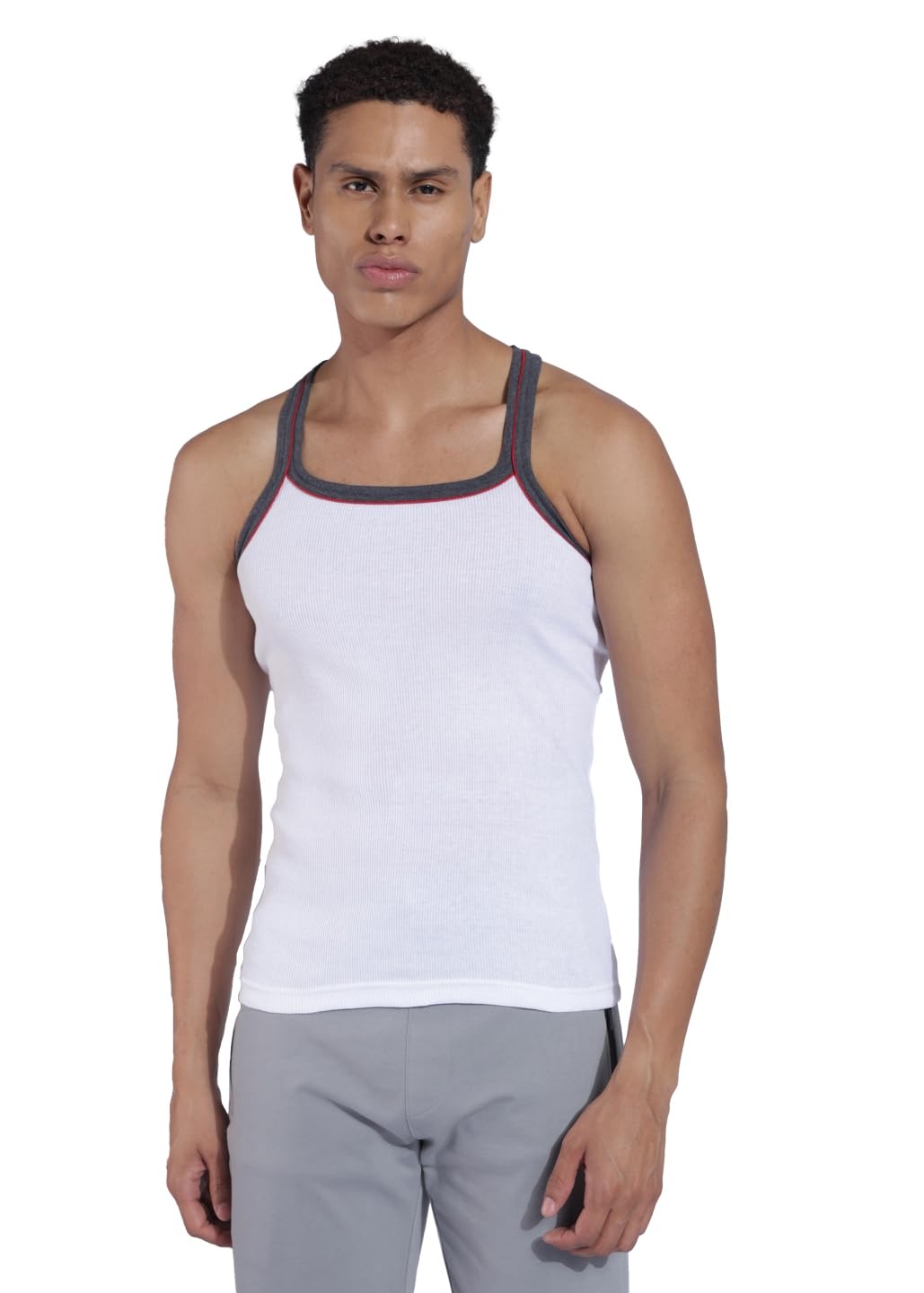 dollar bigboss Men's Solid Cotton Gym Vest (Colour May Vary)-picture-43