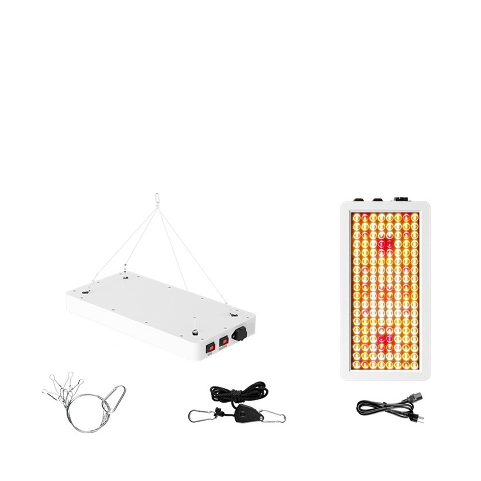Lampade a LED a spettro completo for la crescita delle piante, lampade idroponiche, for serre, dei fiori,Raffreddamento silenzioso(B5)