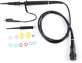 T3100 Oscilloscope Probe Logic Analyzer X100 100MHz High Voltage Clip Probes Portable with Accessory Kit