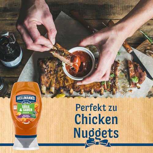 Hellmann’s Soße leckere Grillsauce perfekt zu Chicken Nuggets 8x 240 ml