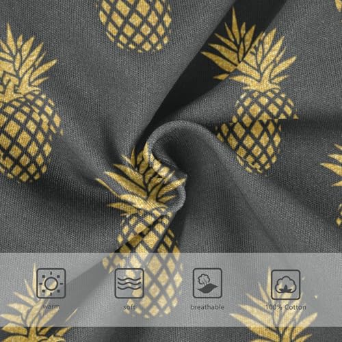 Boys' Exclusive Briefs Toddler Underwear 95% Combed Cotton Boxerbriefs 2T Pineapple Pattern 583