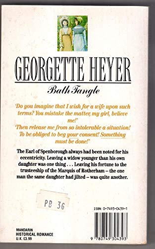 Bath Tangle 0749304391 Book Cover