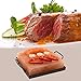 Himalayan Chef Himalayan Pink Salt Plate, Slab for Cooking 6 x 6 x 1 with Metal Holder