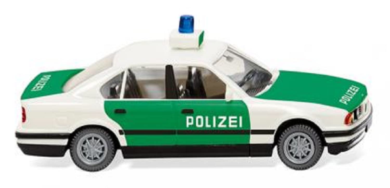 Wiking 086445 H0 Police BMW 525i 5-Series Saloon Track HO 1:87 Green White Motorway Police