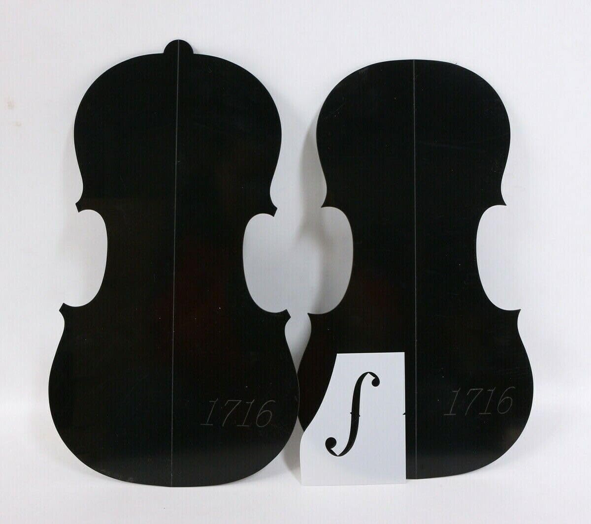 Modello e stampo per foro per violino e collo, dimensione 4/4, replica modello Stradivari 1715 (vt-278)