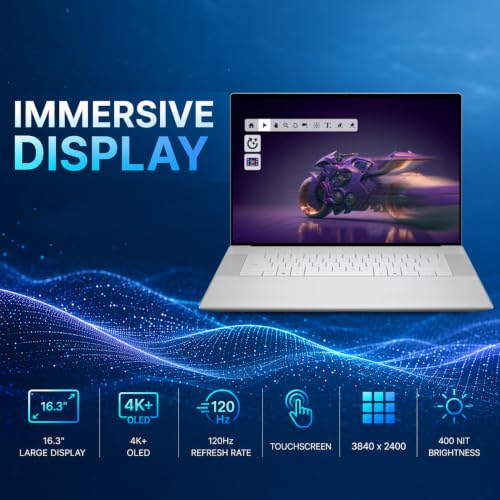 Image of Dell XPS 16 Premium, 4K Touch, NVIDIA RTX 5060, Ultra 9 285H, 32GB, 2TB SSD