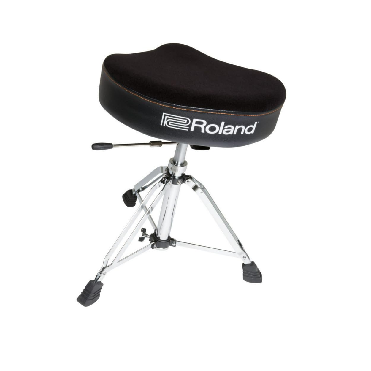 Sgabello per Batteria Roland a Sella, con seduta in velours e base idraulica - RDT-SH